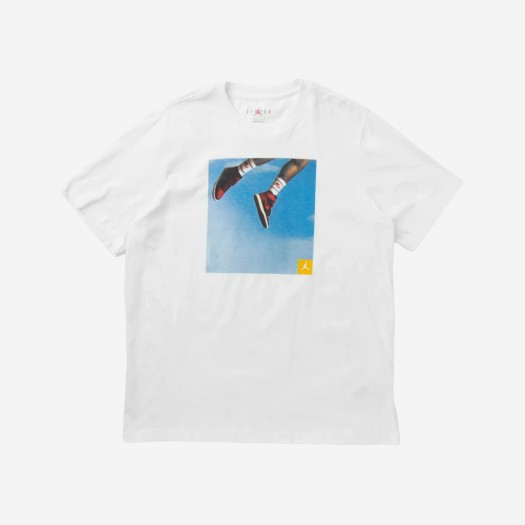 조던 점프맨 포토 티셔츠 화이트 - US/EU