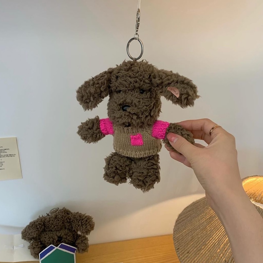 Cosymosy I Have a Dog, Too! Keyring Type 착용 스타일