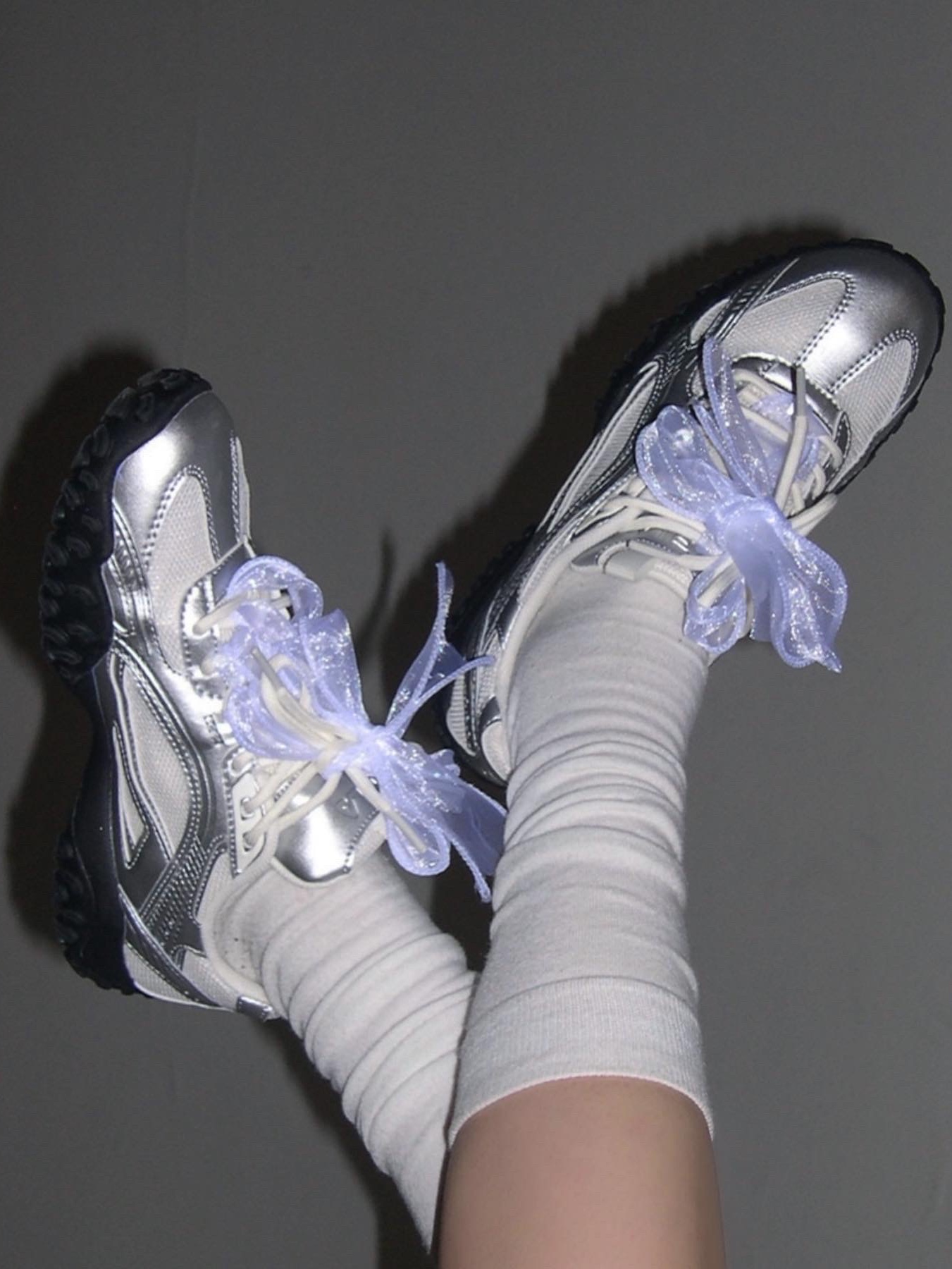 Fila Echappe MS Silver Moon 착용 스타일 - 3