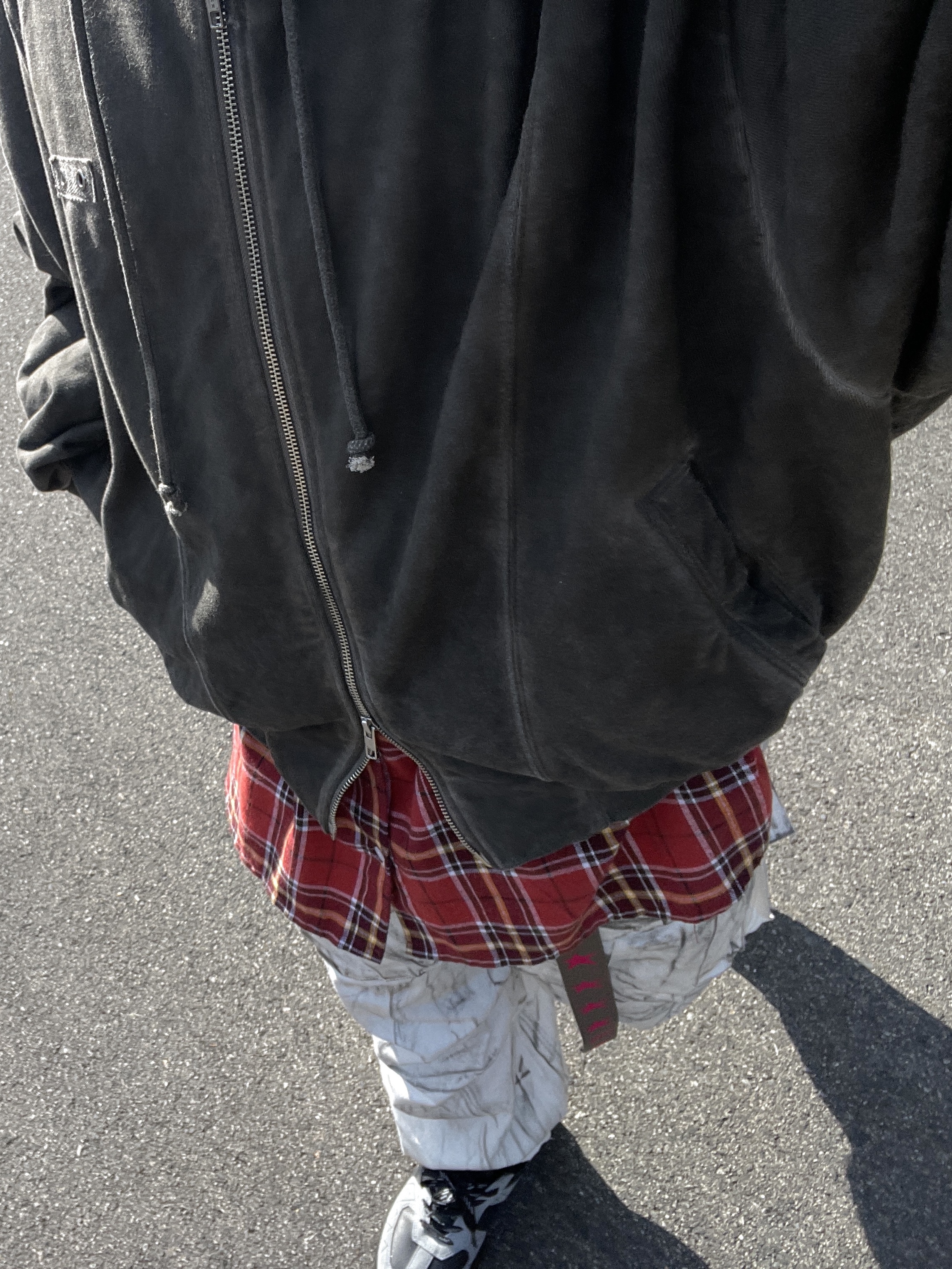 Nos Couleurs 01 Cargo Pants Dirty Washing 착용 스타일 - 4