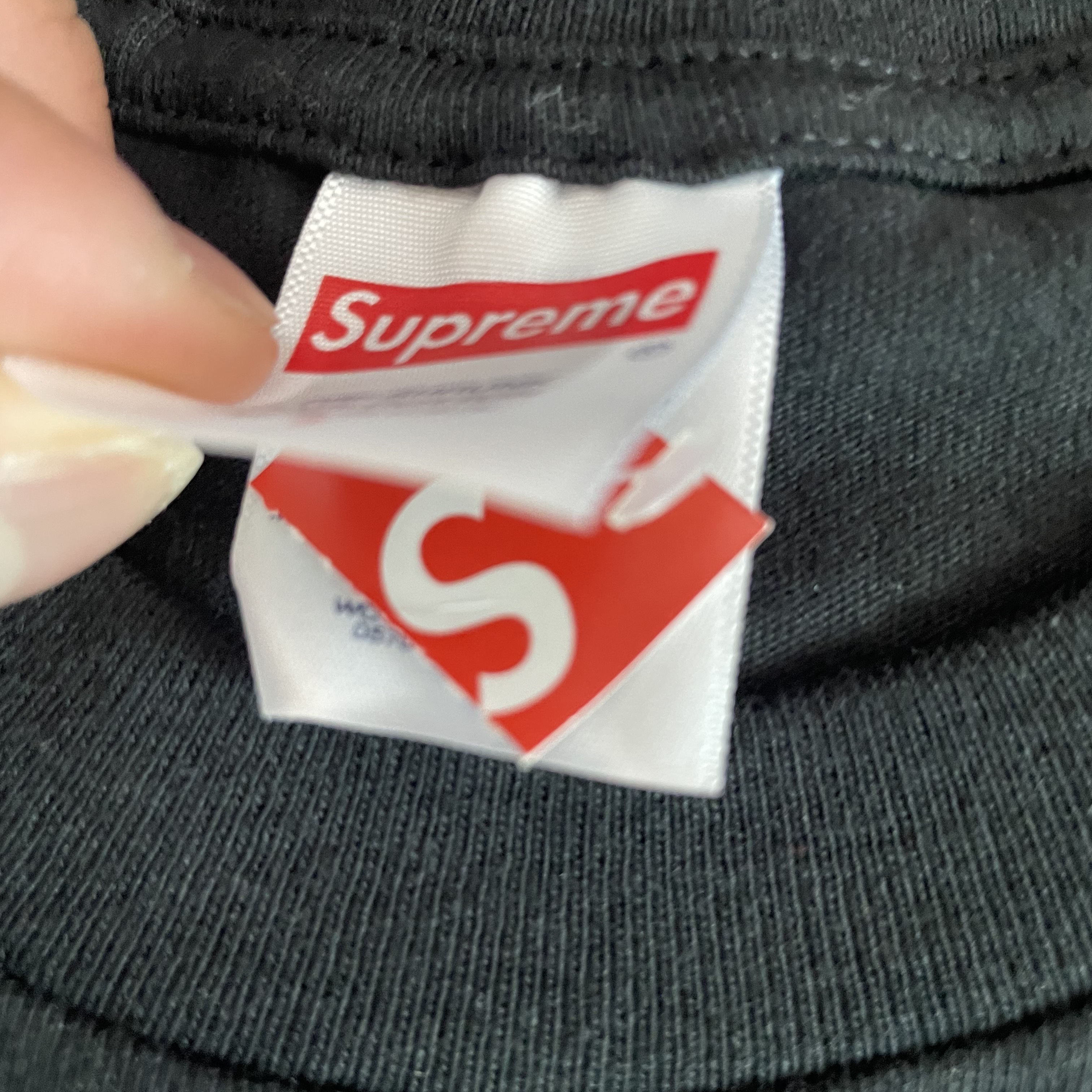 Supreme x Toy Machine Devil Cat T-Shirt Black - 24SS 착용 스타일