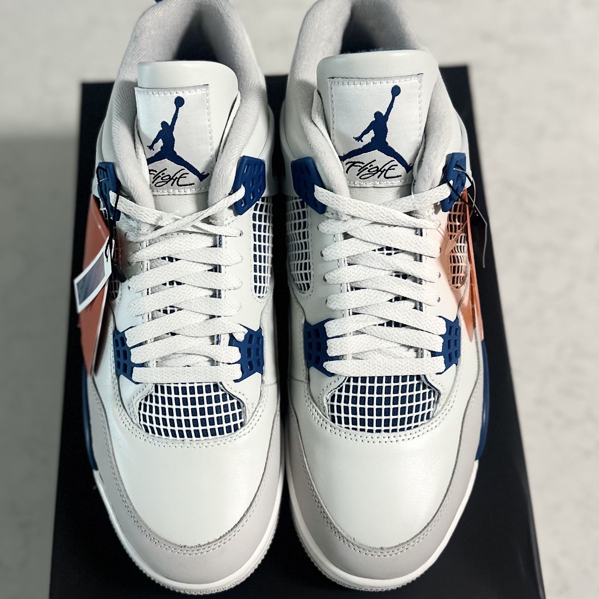 Jordan 4 Retro Industrial Blue 착용 스타일 - 5