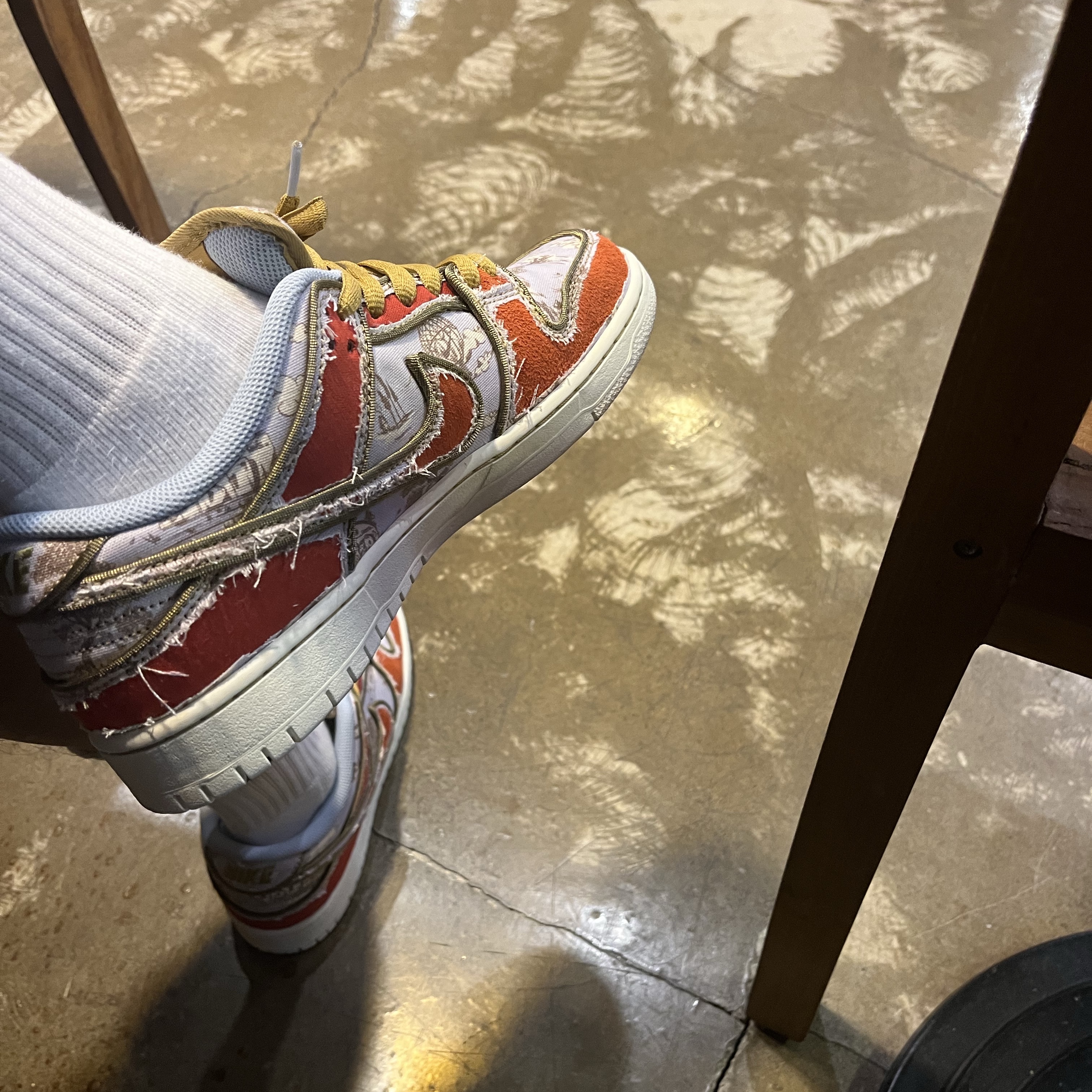 Nike SB Dunk Low Pro Premium Toile 착용 스타일