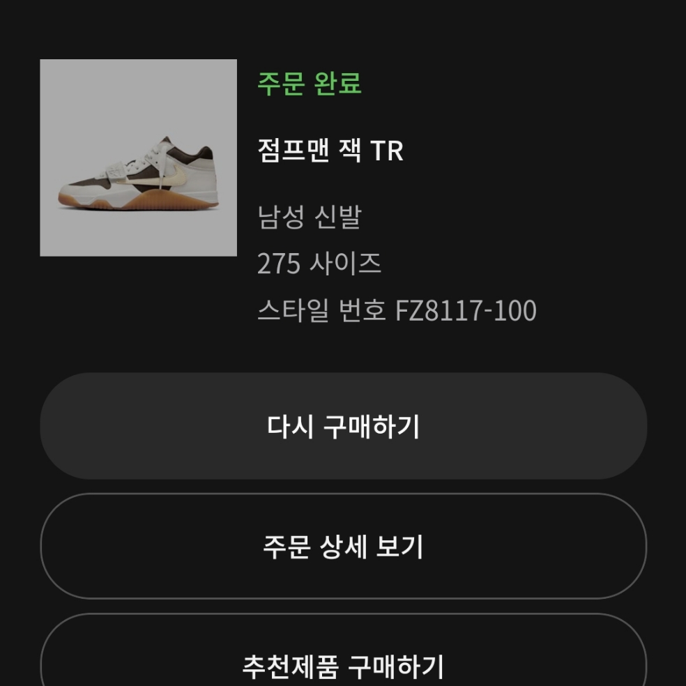 Jordan x Travis Scott Jumpman Jack TR Sail and Dark Mocha 착용 스타일