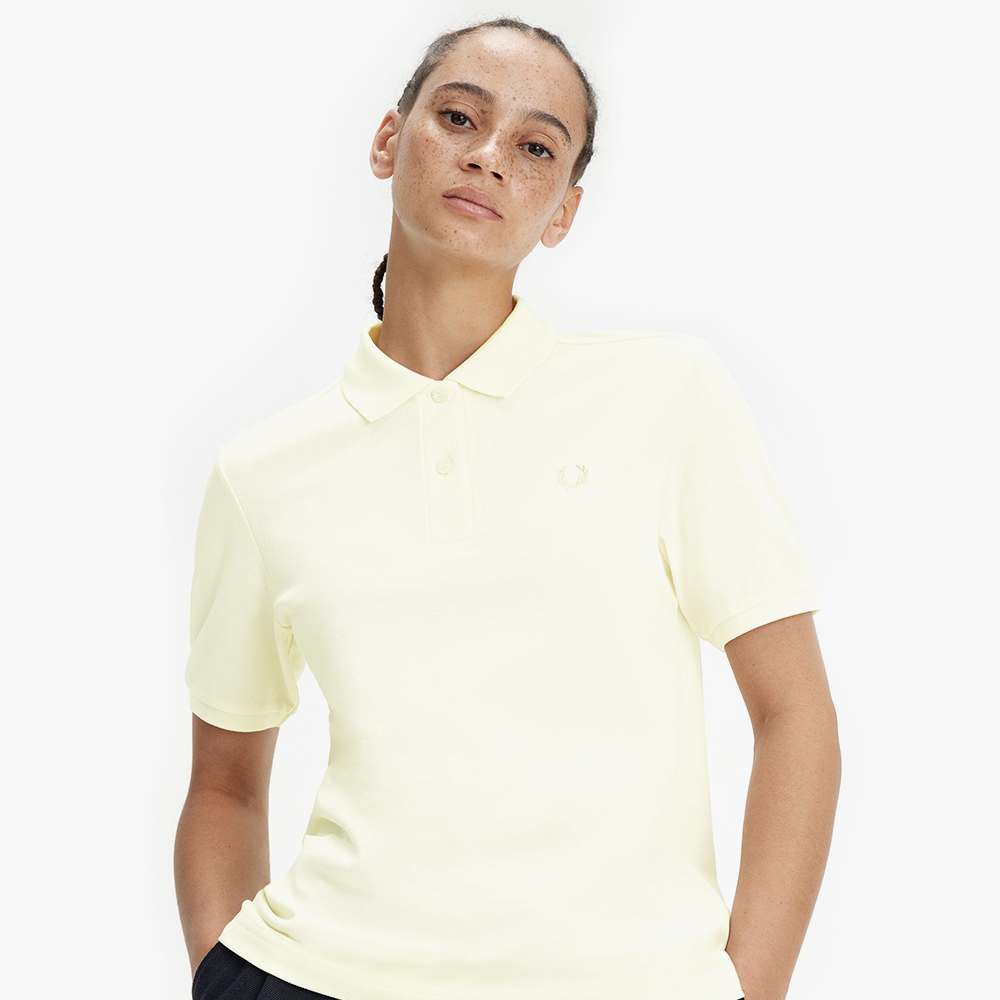 프레드페리 G6000 플레인 프레드페리 셔츠 에크루/웜그레이(Fred Perry Womens G6000 Plain Fred Perry Shirt Ecru) - 3