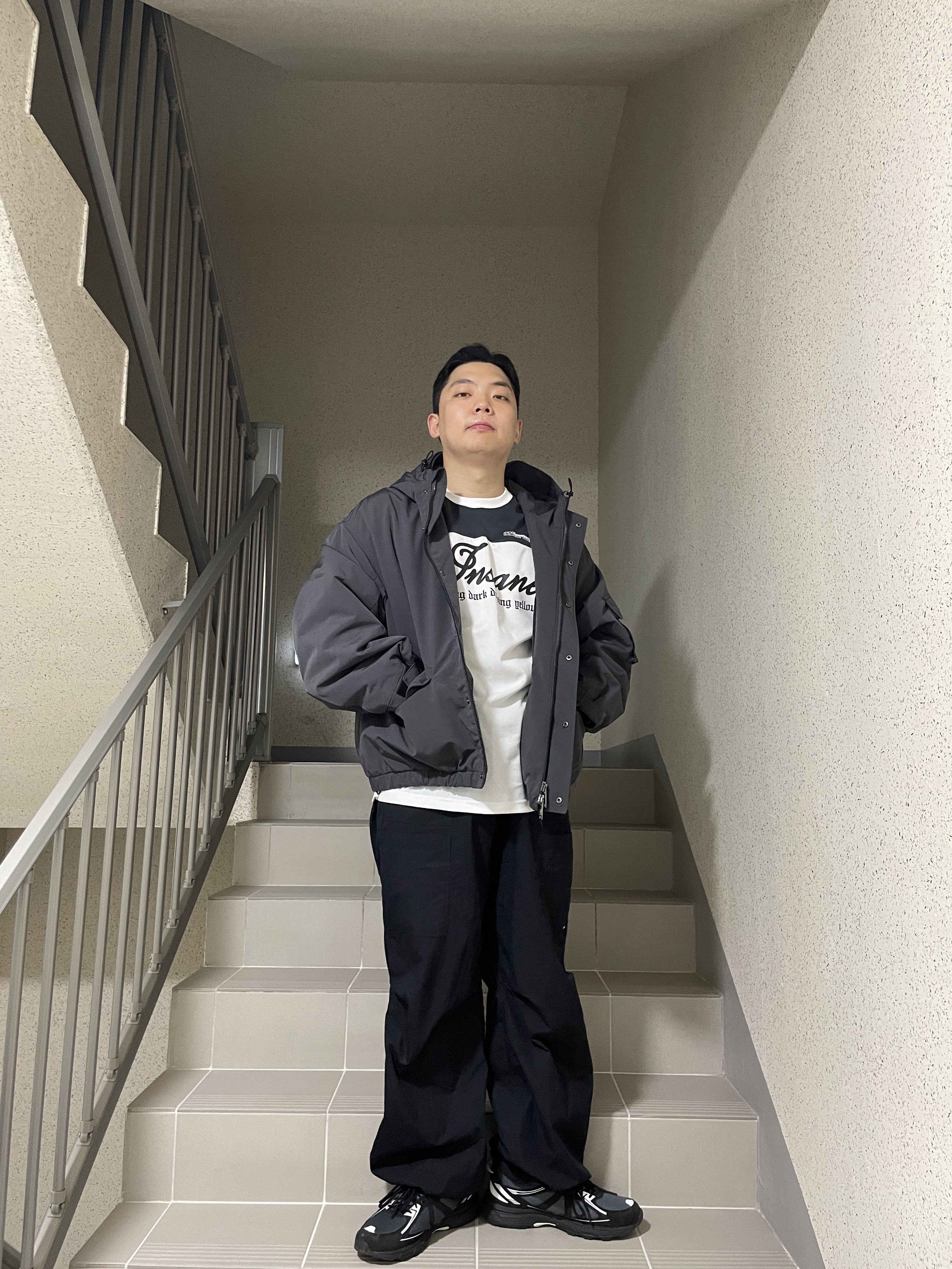 Asics Gel-Venture 6 Carrier Grey 착용 스타일 - 2