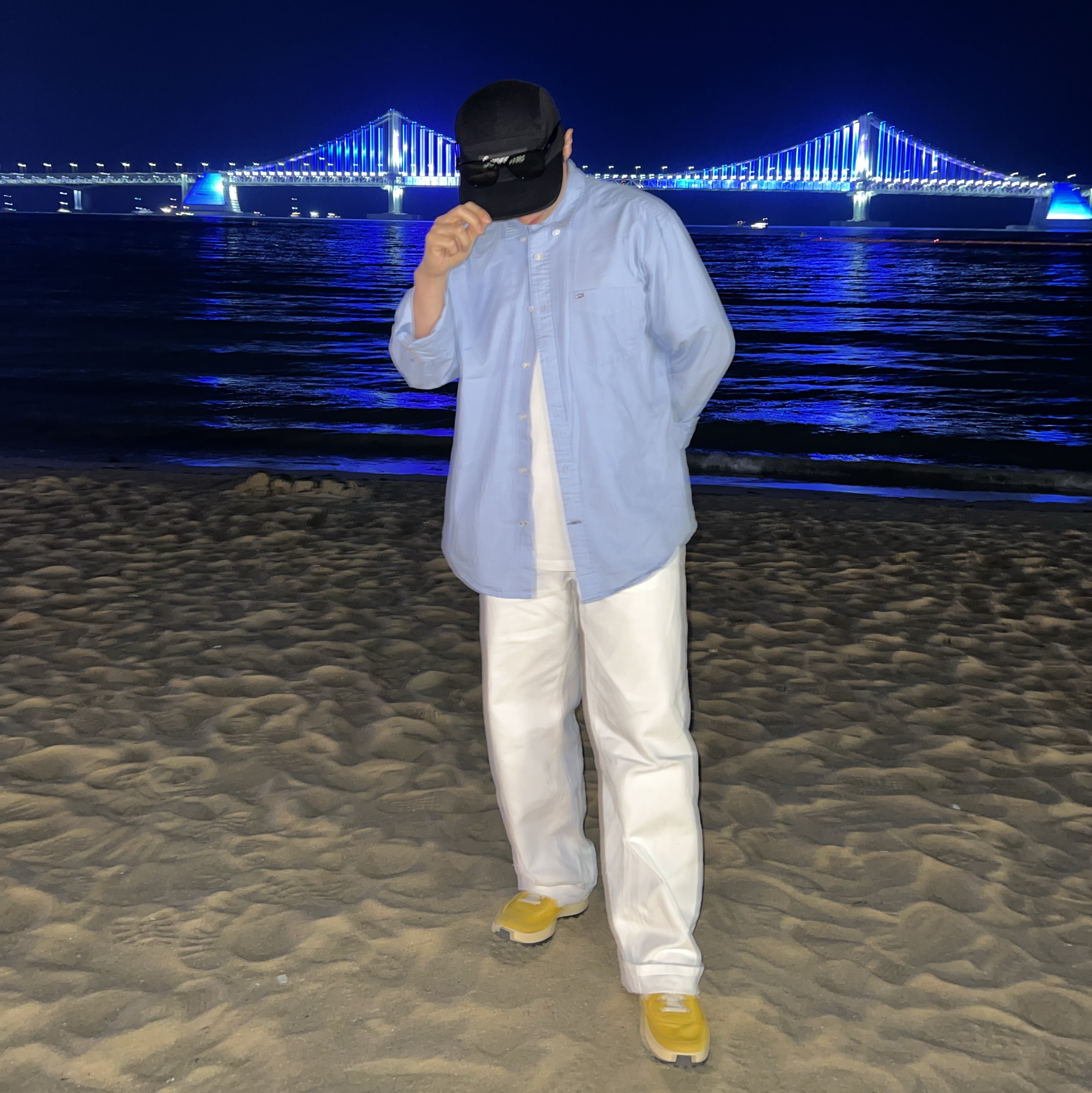 Nike x Tom Sachs General Purpose Shoe Archive, Supreme Washed Chino Twill Camp Cap Black 착용 스타일