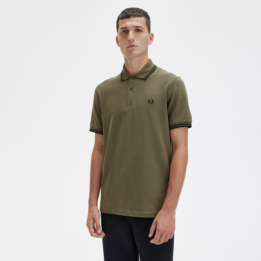 프레드페리 트윈 팁 프레드페리 셔츠 (Q41)(Fred Perry Twin Tipped Fred Perry Shirt (Q41)) - 4