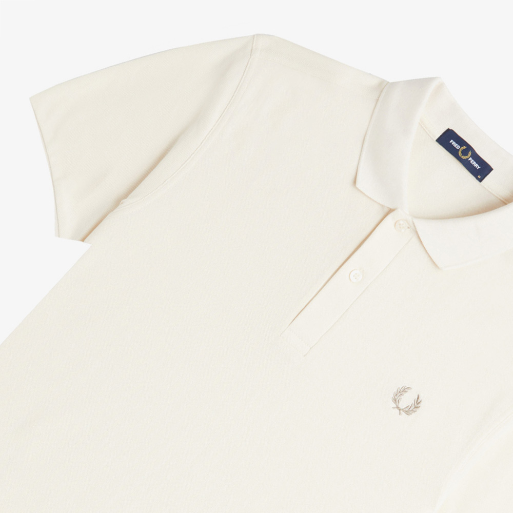 프레드페리 M6000 플레인 프레드페리 셔츠 에크루/웜스톤(Fred Perry M6000 Plain Fred Perry Shirt Ecru/Warm Stone) - 3