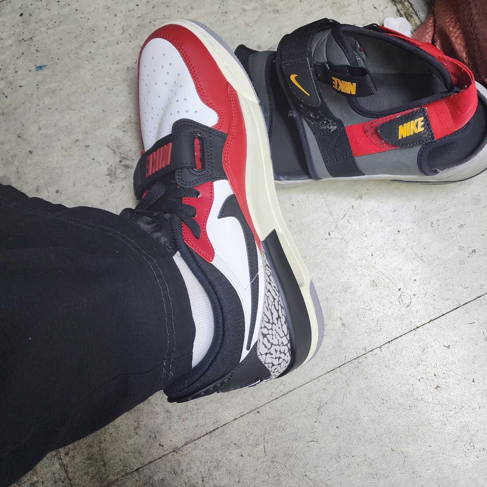 Jordan Legacy 312 Low Chicago 2019 착용 스타일 - 2