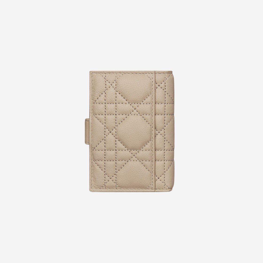 Dior Caro Vertical Card Holder Sand Supple 상세 이미지 3