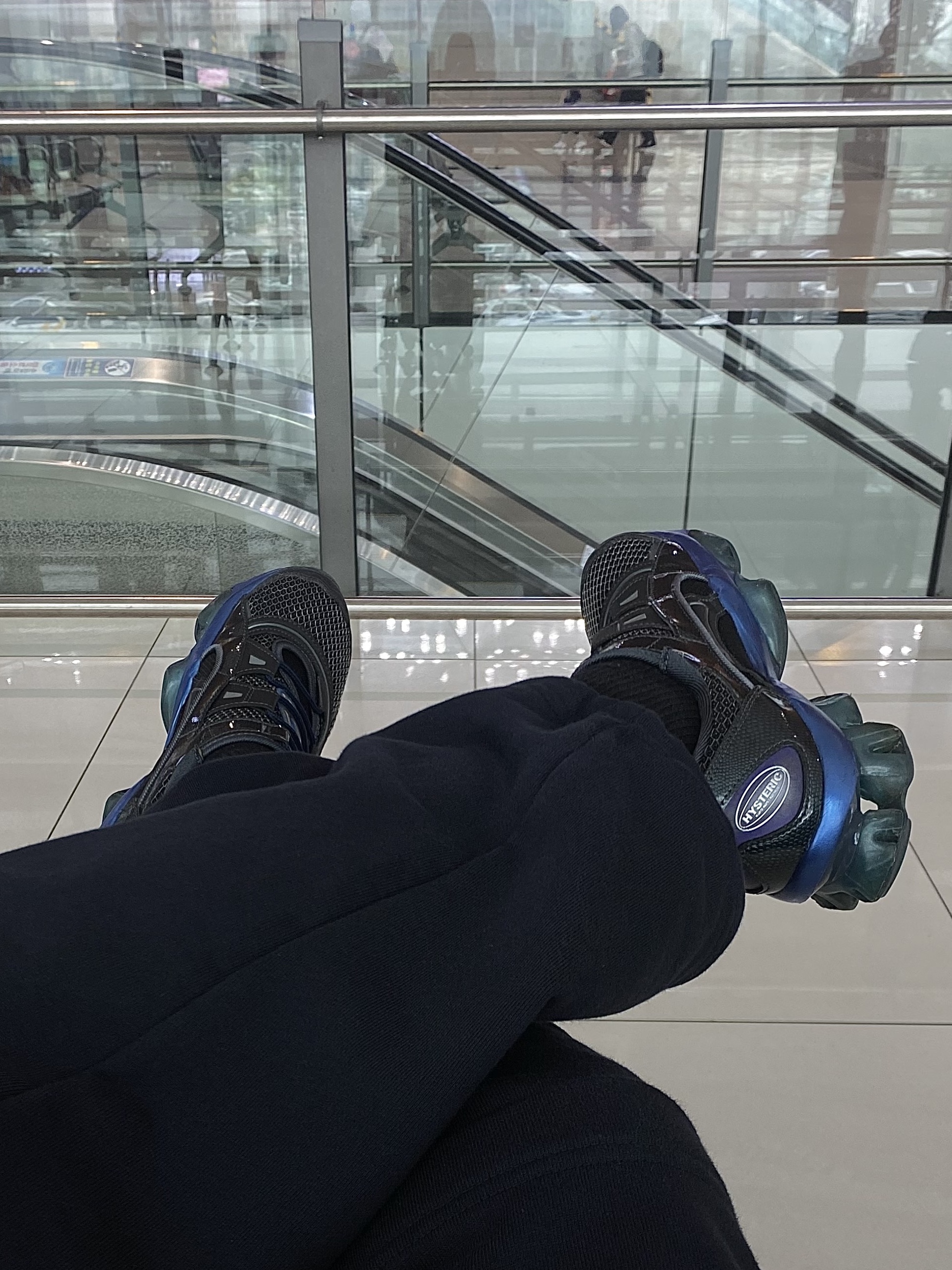 (W) Asics x Kiko Kostadinov x Hysteric Glamour Gel-Quantum Lylia Pure Silver Blue Expanse 착용 스타일