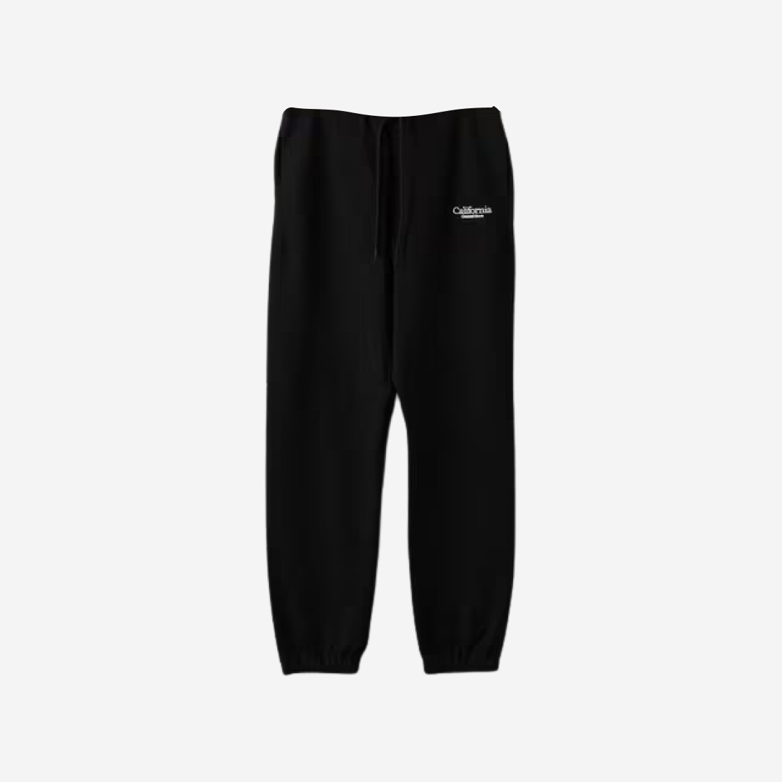 California General Store Organic Sweat Easy Pants Black 상세 이미지 1