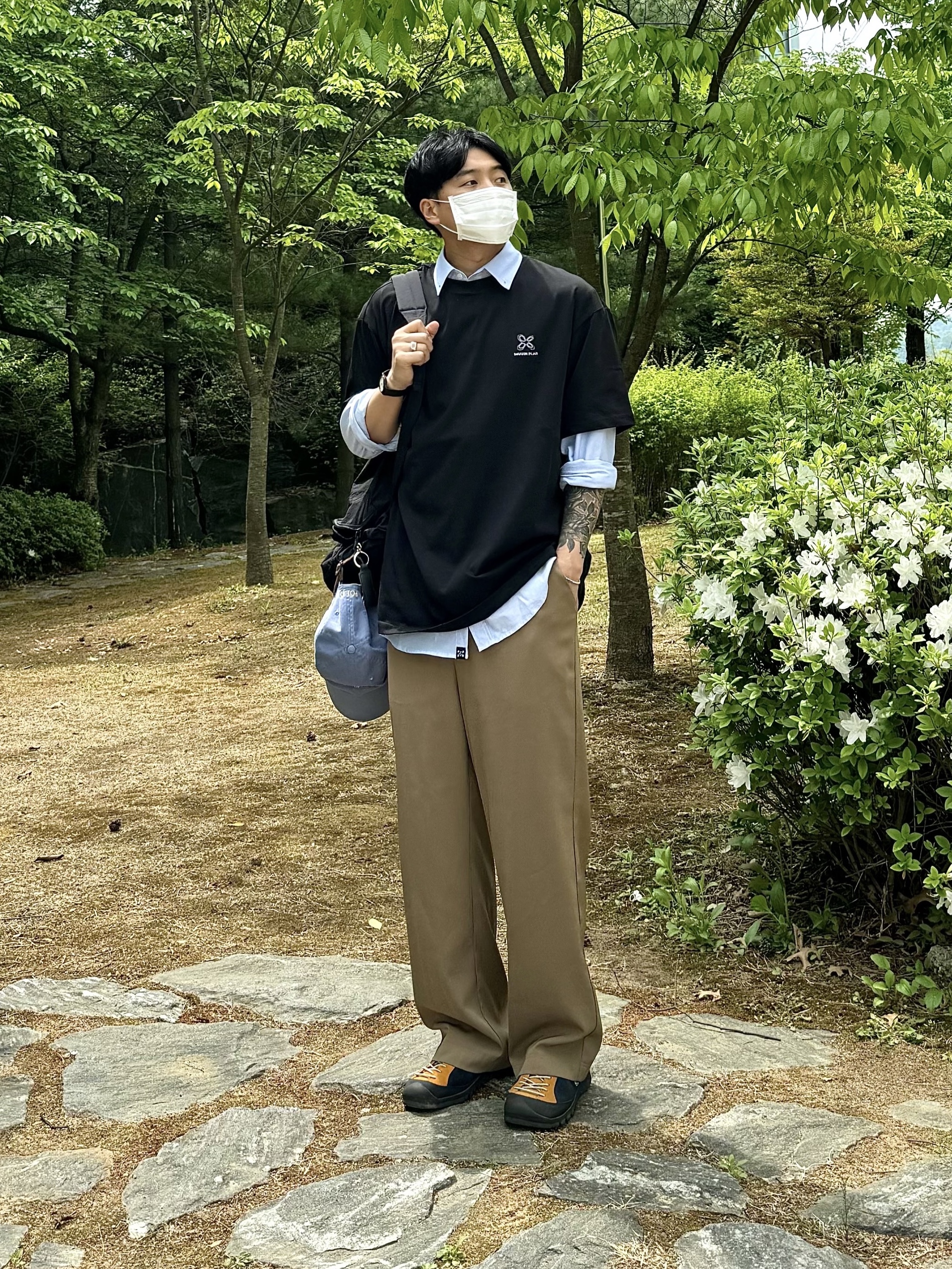 Keen Jasper Rocks SP Sneakers Curry 착용 스타일 - 1