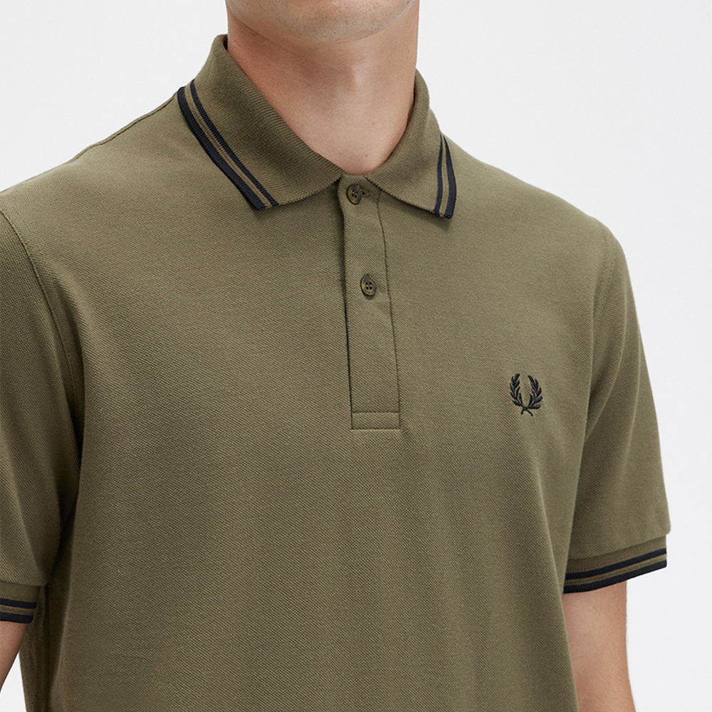 프레드페리 트윈 팁 프레드페리 셔츠 (Q41)(Fred Perry Twin Tipped Fred Perry Shirt (Q41)) - 5