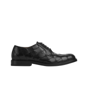Bottega Veneta Tie Lace-Up Shoes Black