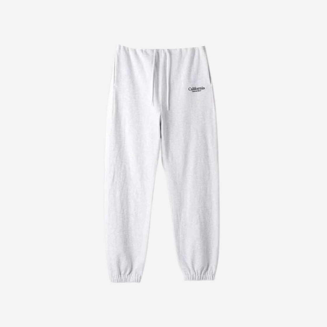 California General Store Organic Sweat Easy Pants Light Gray 상세 이미지 1