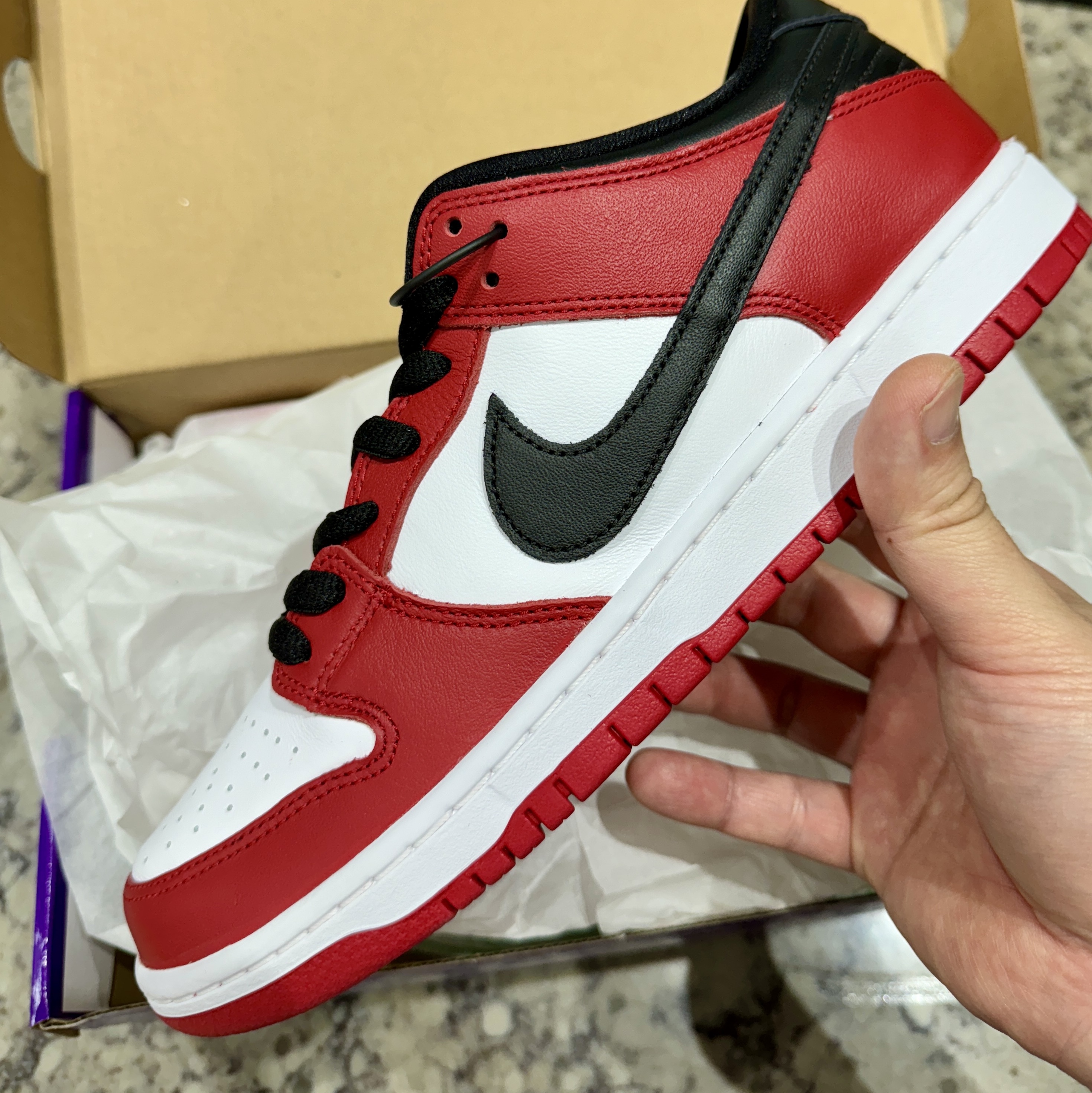 Nike SB Dunk Low Pro Chicago 착용 스타일