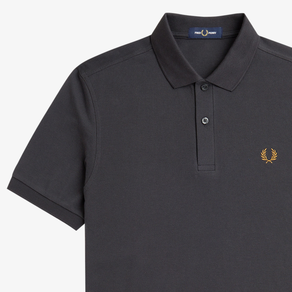 프레드페리 M6000 플레인 프레드페리 셔츠 앵커그레이/다크카라멜(Fred Perry M6000 Plain Fred Perry Shirt Anchor Grey/Dark Caramel) - 6