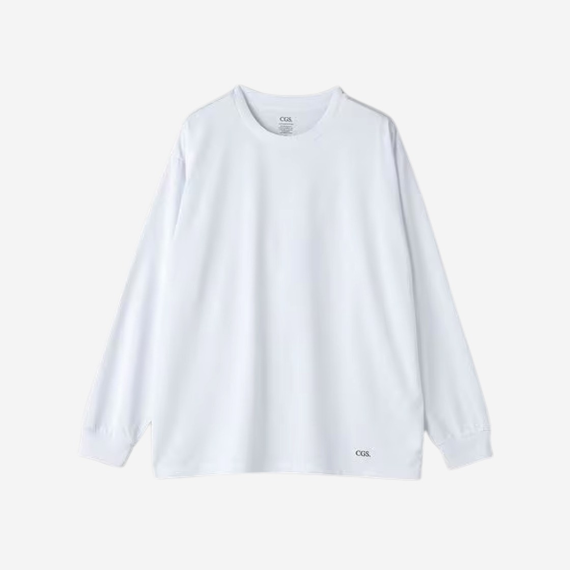 California General Store Recycled Polyester Rack Long Sleeve White 상세 이미지 1