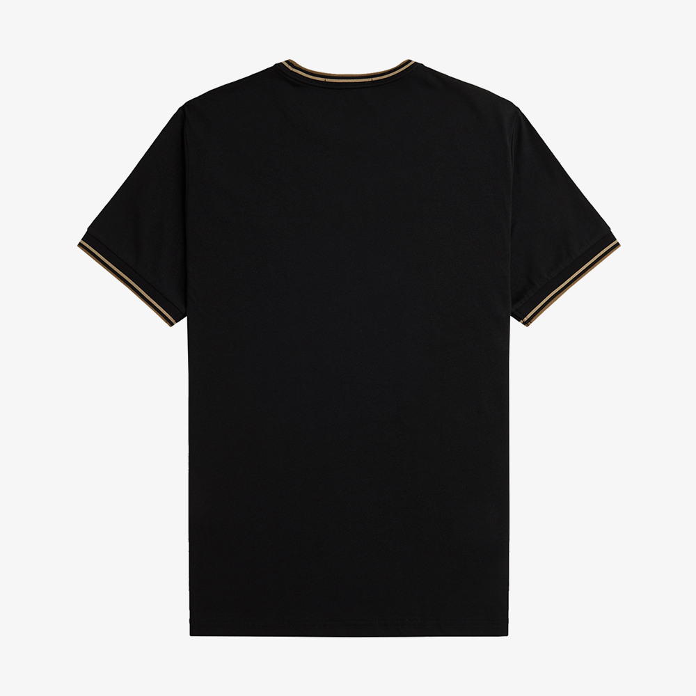 프레드페리 트윈 팁 티셔츠 블랙(Fred Perry Twin Tipped T-Shirt Black/Warm Stone/Shaded Stone) - 3