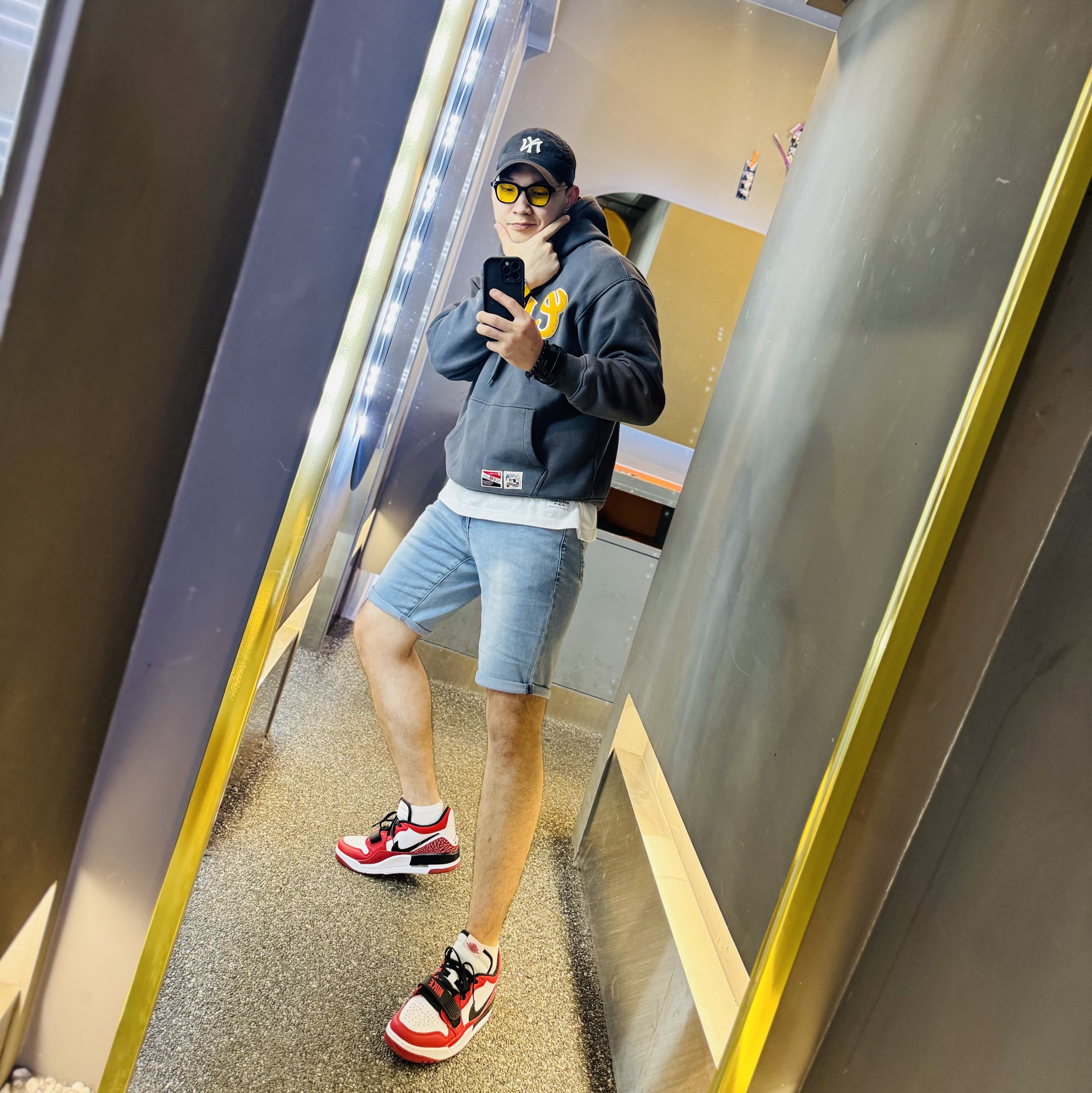 Jordan Legacy 312 Low Chicago 2022 착용 스타일 - 2