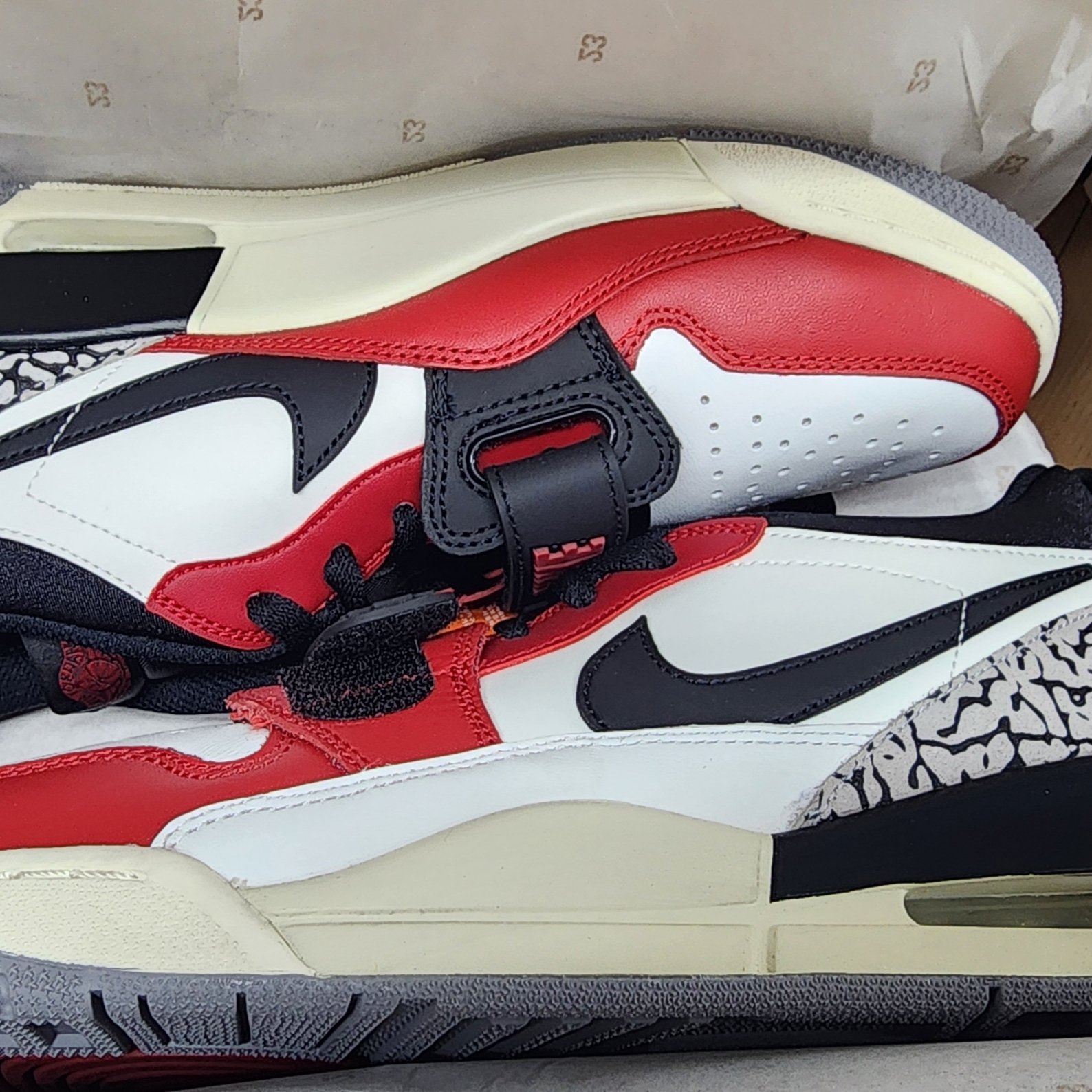 Jordan Legacy 312 Low Chicago 2019 착용 스타일 - 1
