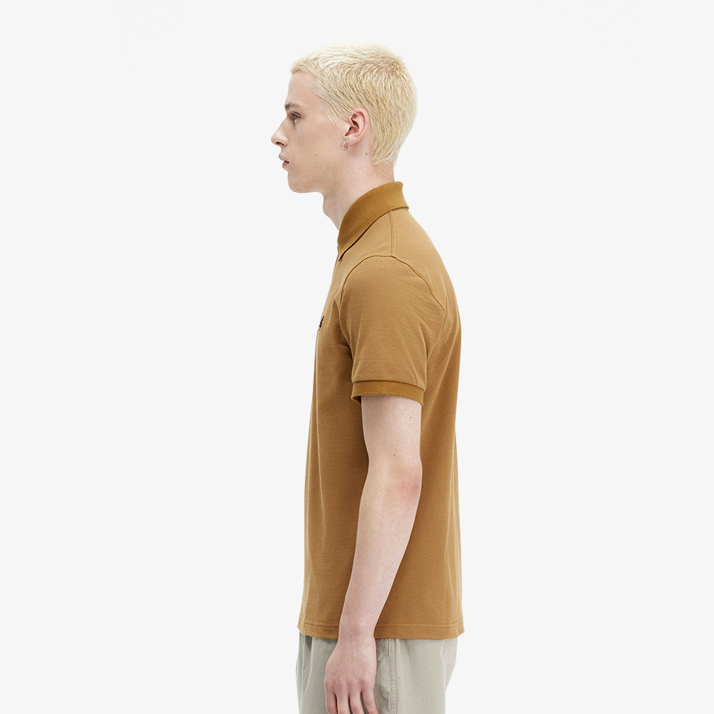 프레드페리 M3 오리지널 프레드페리 셔츠 다크카라멜/네이비(Fred Perry M3 The Original Fred Perry Shirt Dark Caramel/Navy) - 3