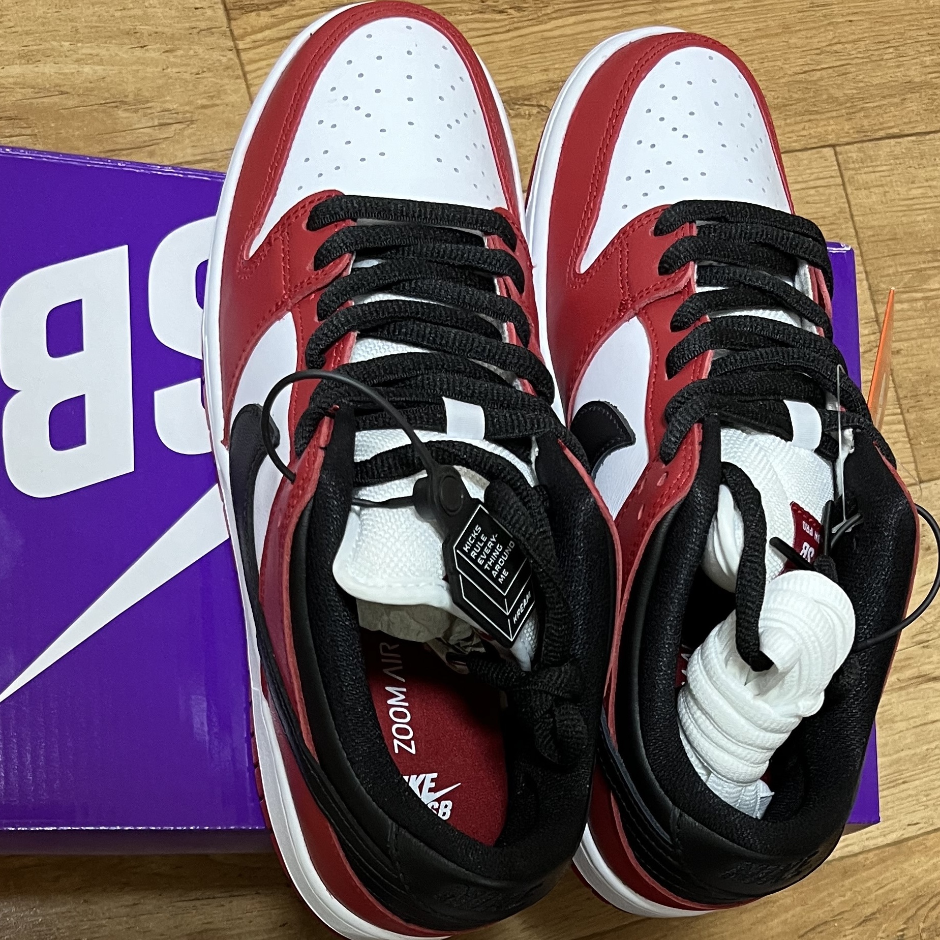 Nike SB Dunk Low Pro Chicago 착용 스타일