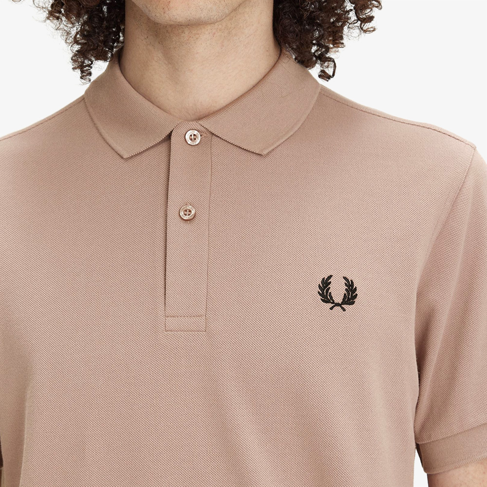 프레드페리 M6000 플레인 프레드페리 셔츠 다크핑크/블랙(Fred Perry M6000 Plain Fred Perry Shirt Dark Pink/Black) - 5