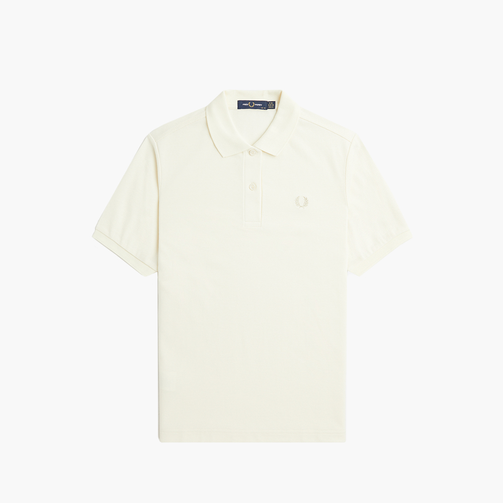 프레드페리 G6000 플레인 프레드페리 셔츠 에크루/웜그레이(Fred Perry Womens G6000 Plain Fred Perry Shirt Ecru) - 5
