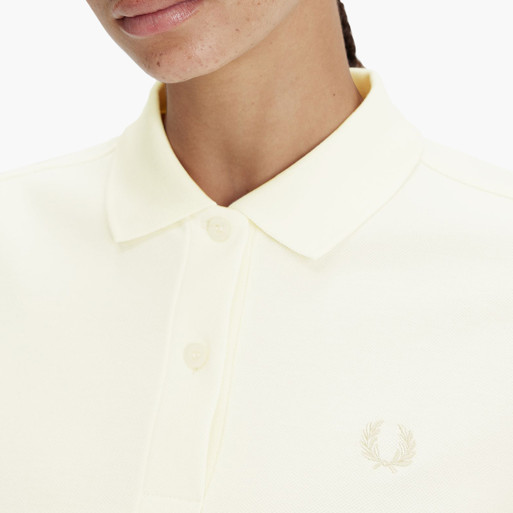 프레드페리 G6000 플레인 프레드페리 셔츠 에크루/웜그레이(Fred Perry Womens G6000 Plain Fred Perry Shirt Ecru) - 4