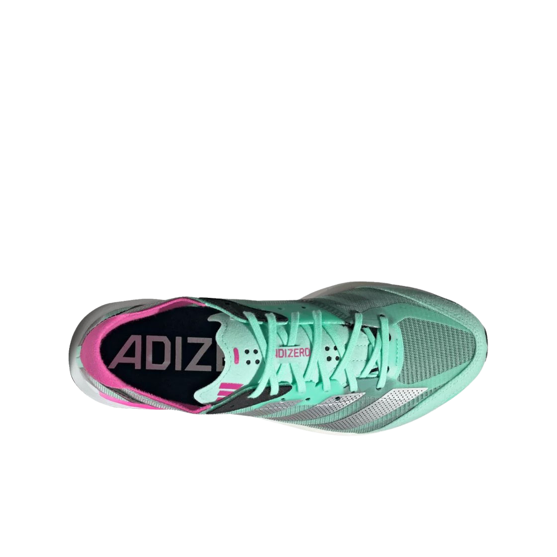 (W) 아디다스 아디제로 아디오스 7 펄스 민트 실버 메탈릭((W) Adidas Adizero Adios 7 Pulse Mint Silver Metallic) - 2