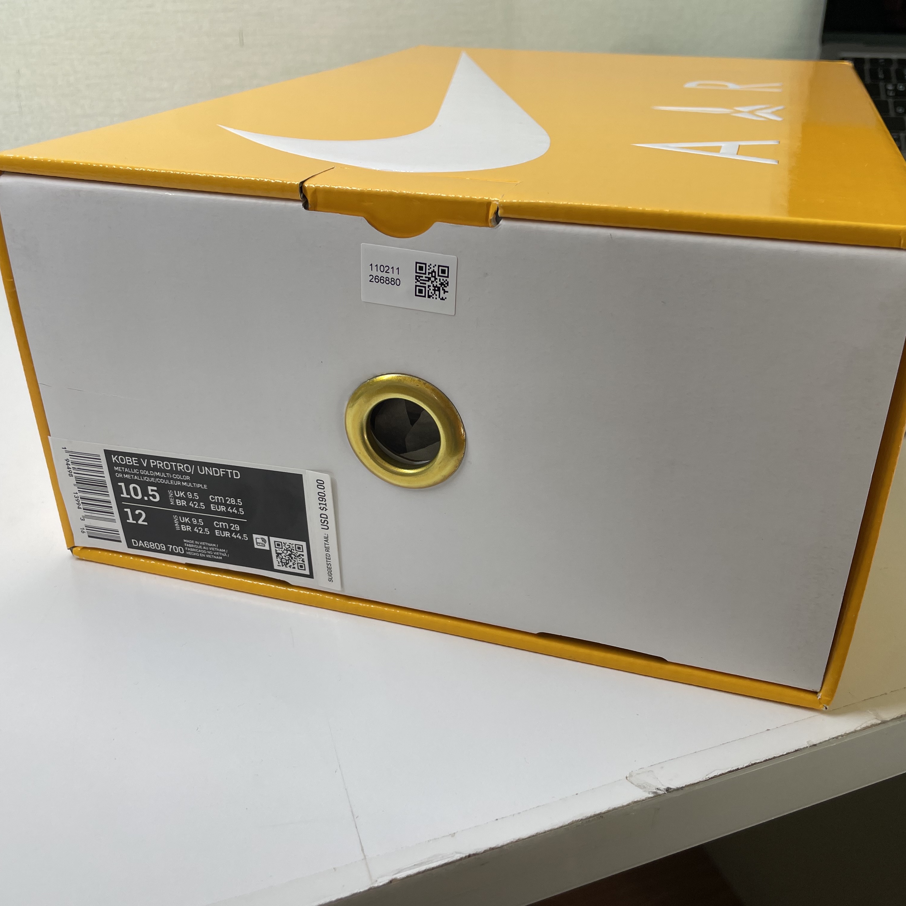 Nike x Undefeated Kobe 5 Protro Hall of Fame 착용 스타일 - 6