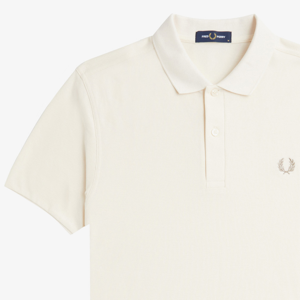 프레드페리 M6000 플레인 프레드페리 셔츠 에크루/웜스톤(Fred Perry M6000 Plain Fred Perry Shirt Ecru/Warm Stone) - 5