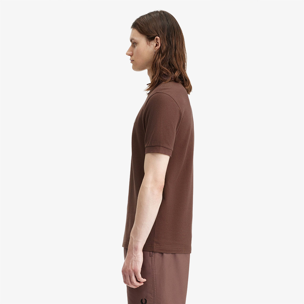 프레드페리 M6000 플레인 프레드페리 셔츠 캐링턴로드브릭/앵커그레이(Fred Perry M6000 Plain Fred Perry Shirt Carrington Road Brick/Warm Grey) - 3