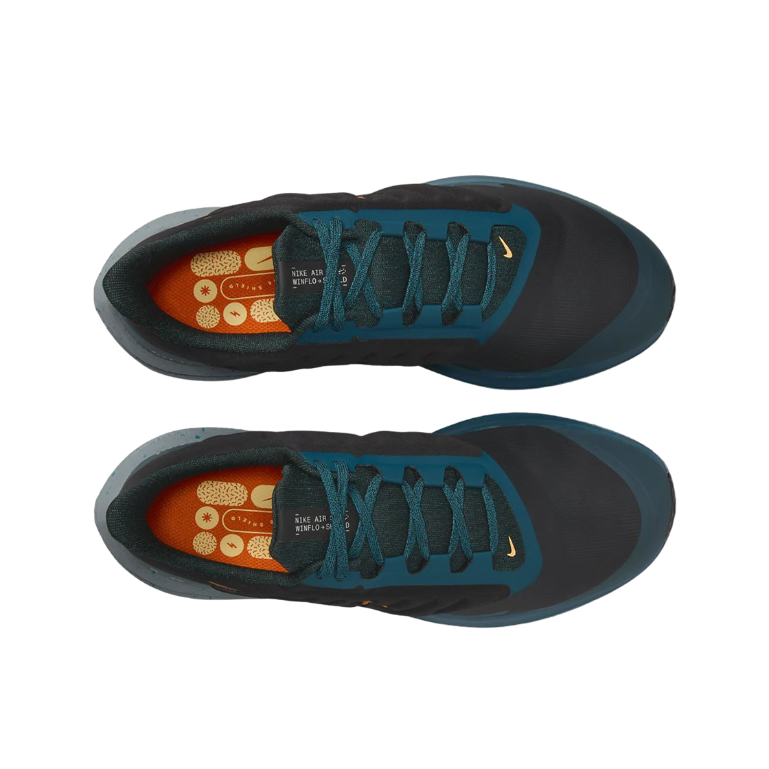 나이키 에어 윈플로 9 쉴드 블랙 지오드 틸(Nike Air Winflo 9 Shield Black Geode Teal) - 2