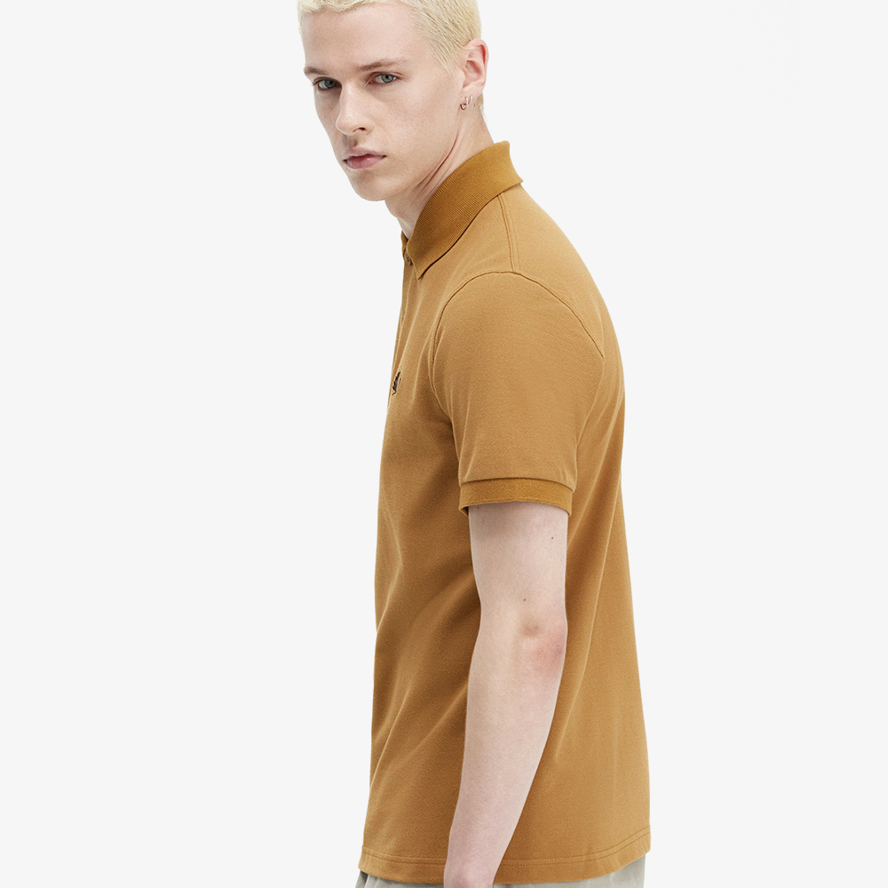 프레드페리 M3 오리지널 프레드페리 셔츠 다크카라멜/네이비(Fred Perry M3 The Original Fred Perry Shirt Dark Caramel/Navy) - 5