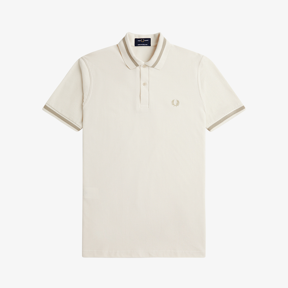 프레드페리 M2 싱글 팁 프레드페리 셔츠 에크루/오트밀(Fred Perry M2 Single Tipped Fred Perry Shirt Ecru/Oatmeal) - 6