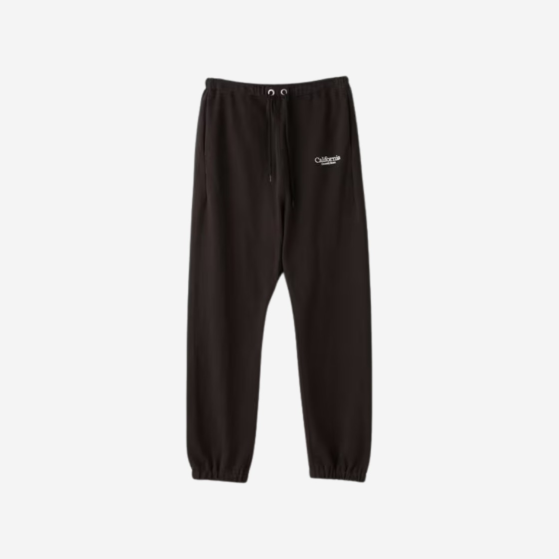 California General Store Organic Sweat Easy Pants Dark Brown 상세 이미지 1