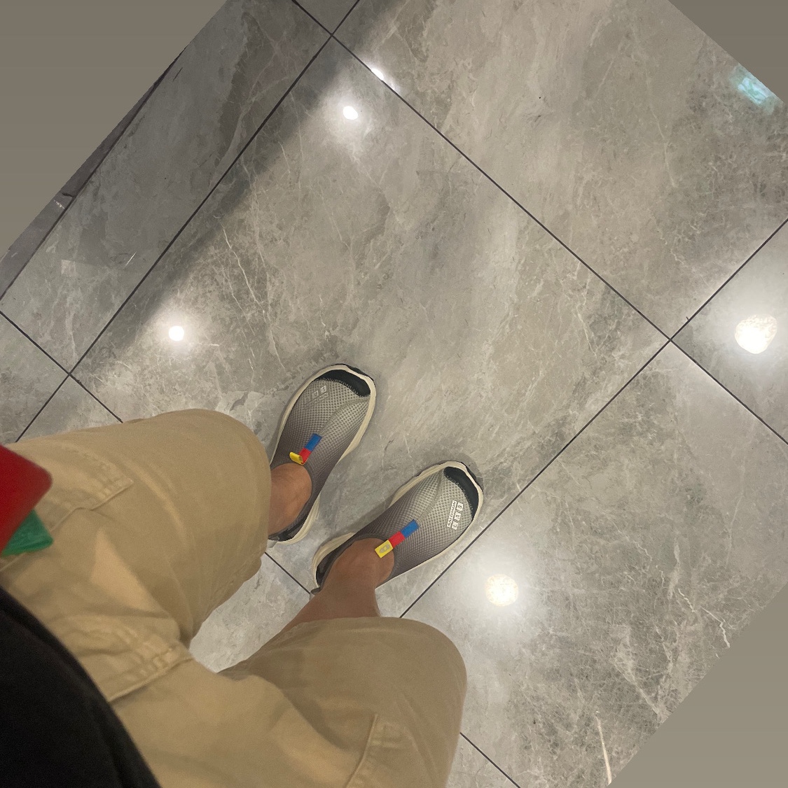 Salomon RX Moc 3.0 Pewter Desert 착용 스타일