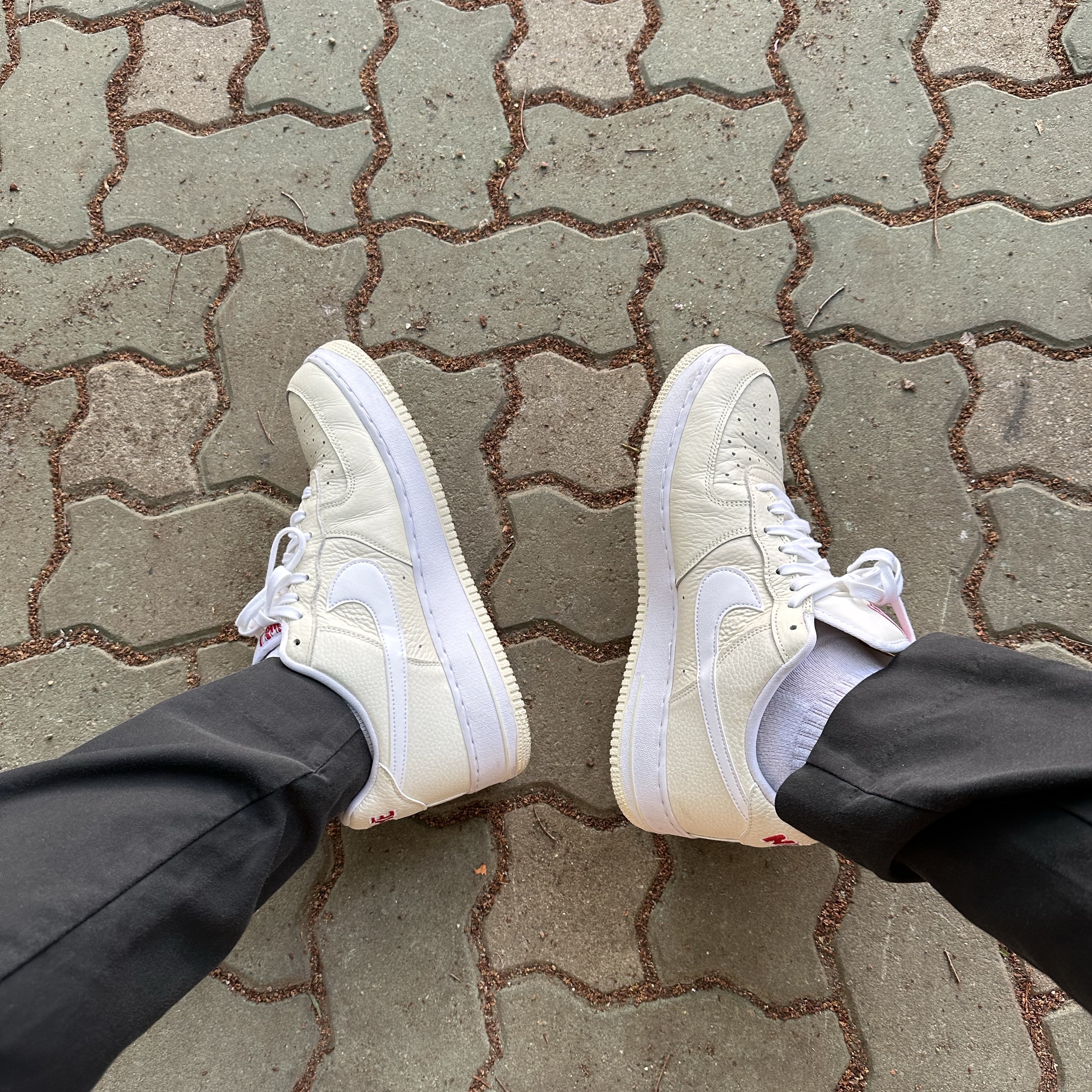 Nike Air Force 1 '07 PRM Popcorn 착용 스타일 - 2