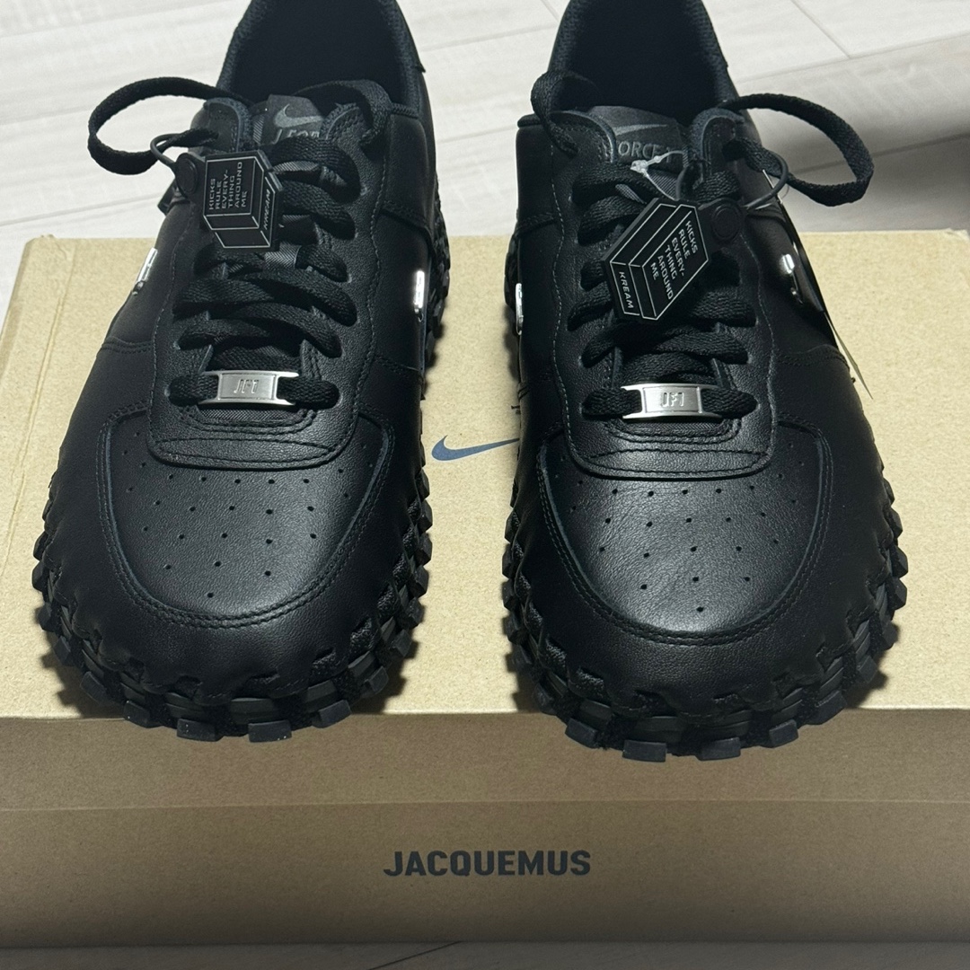 Nike x Jacquemus J Force 1 Low LX SP Black 착용 스타일