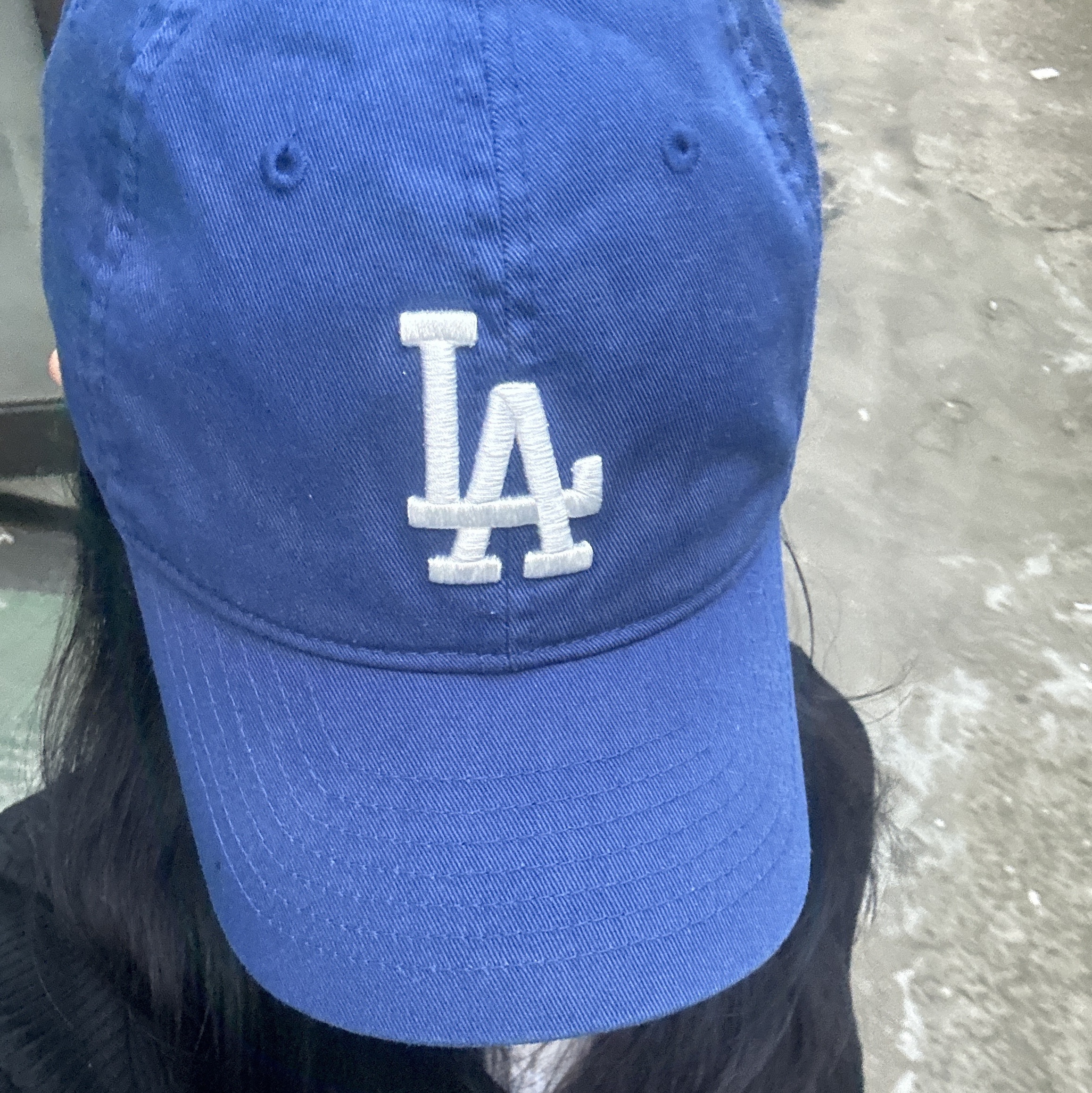 47 Brand LA Dodgers Clean Up Royal 착용 스타일
