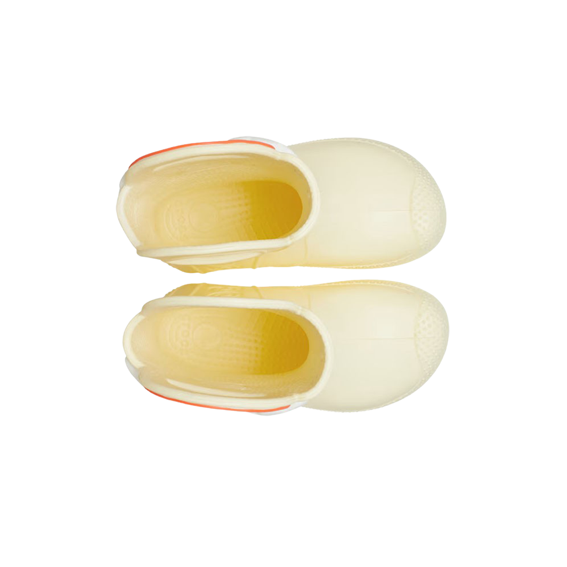 (키즈) 크록스 핸들 잇 레인보우 레인 부츠 버터크림((Kids) Crocs Handle It Rainbow Rain Boot Buttercream) - 2