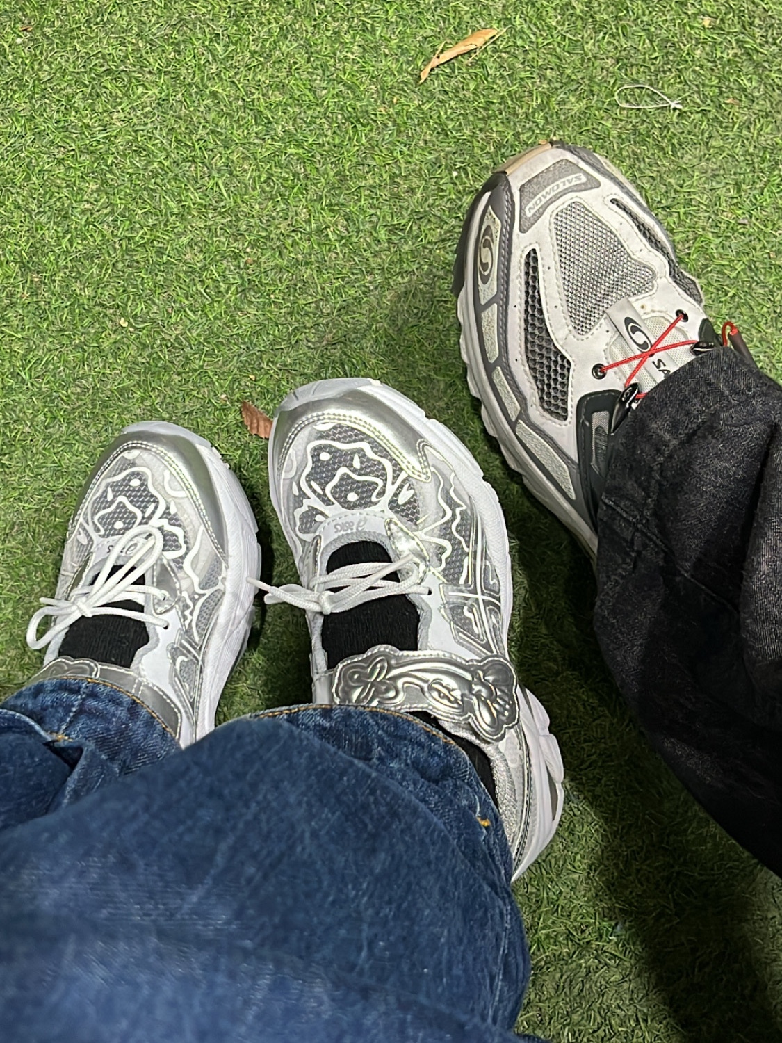 Asics x Cecilie Bahnsen GT-2160 White 착용 스타일 - 2