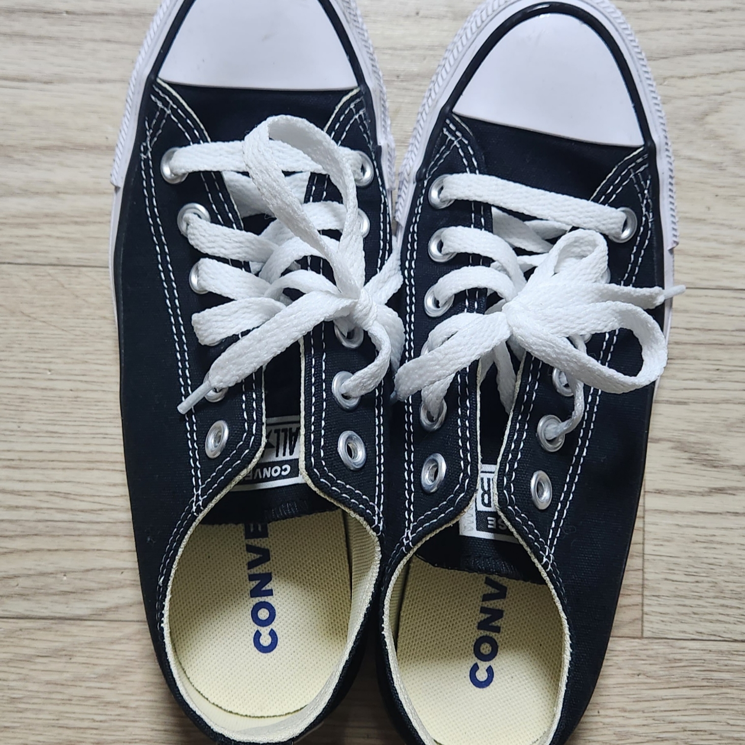 Converse Chuck Taylor All Star Ox Black 착용 스타일