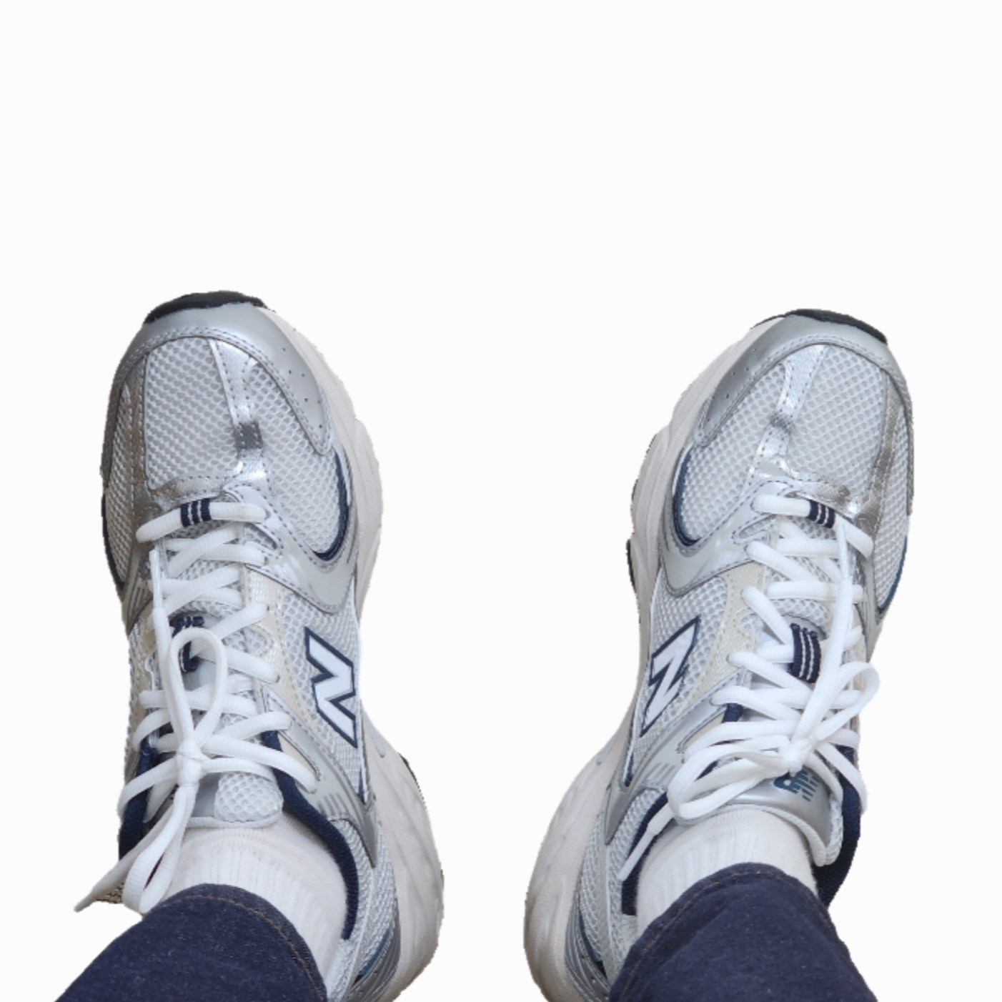 New Balance 530 Steel Grey 착용 스타일