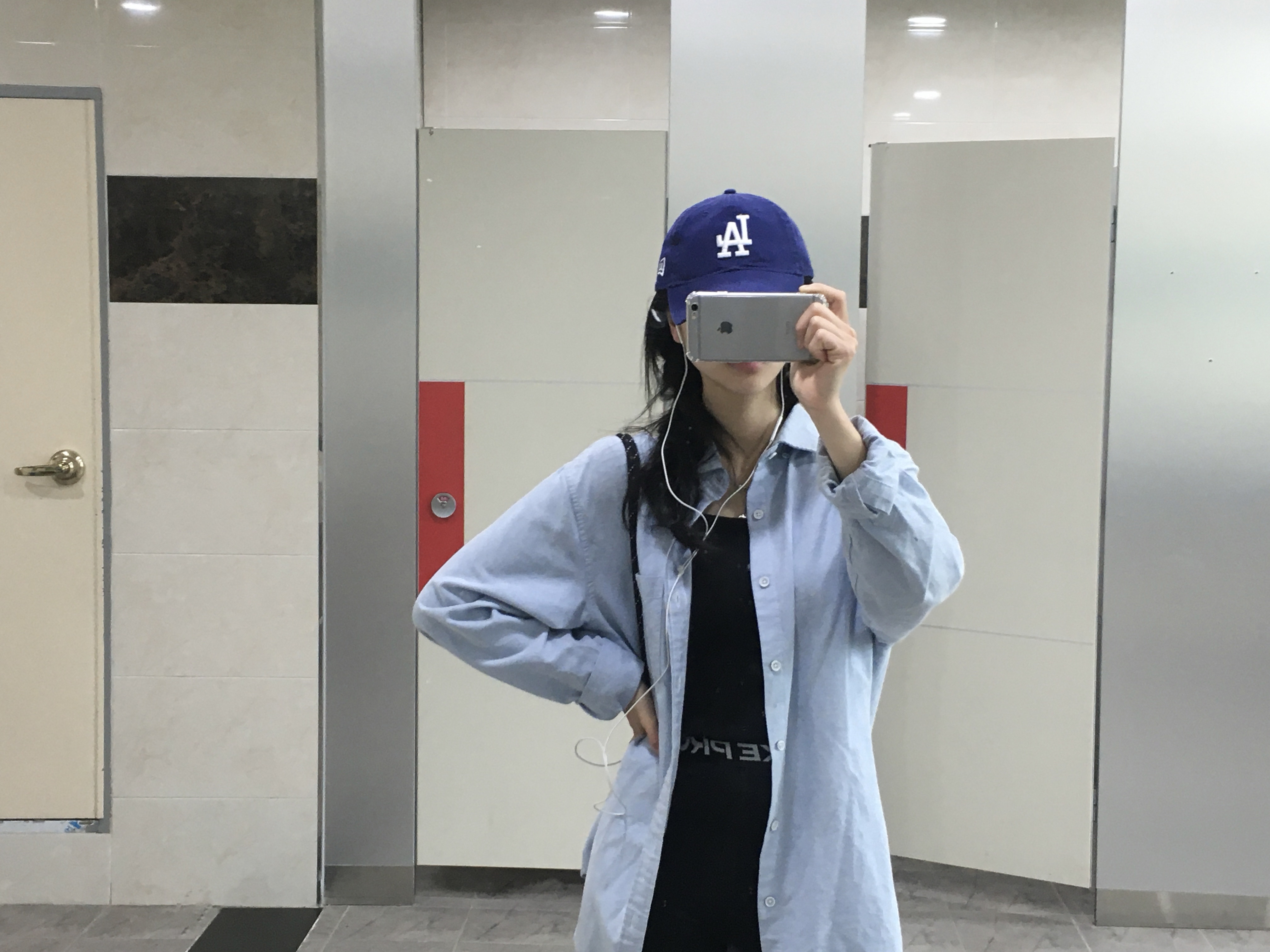 Nike Air Force 1 '07 Low White, (W) Nike Pro 365 High Waisted 7 Inch Shorts Black - Asia 착용 스타일 - 2