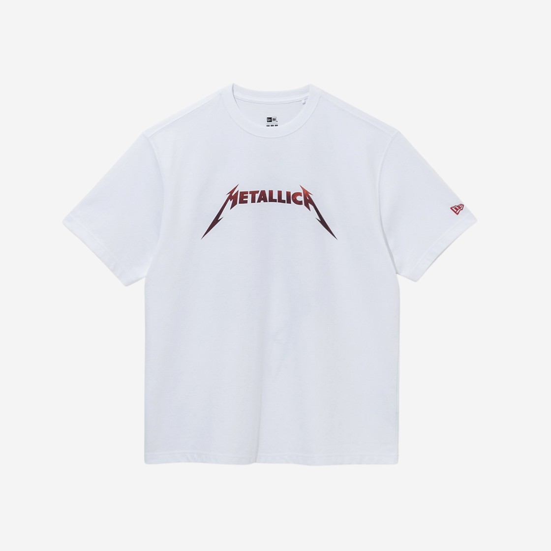 New Era x Metallica Skull Spider T-Shirt White 상세 이미지 1